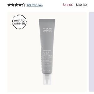 BNIB Paula’s Choice Skin Perfecting Exfoliant Peel